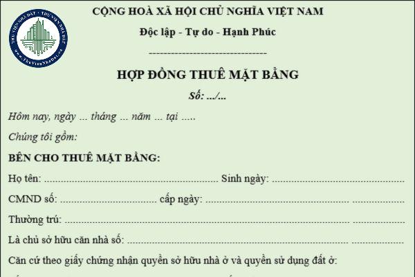 Hợp Đồng Thuê Nhà Kinh Doanh: Mọi Điều Cần Biết để Tránh Rủi Ro