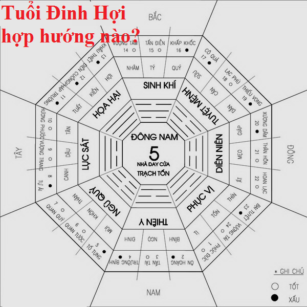 Chọn Hướng Nhà Hợp Phong Thủy Cho Người Tuổi Hợi (Theo Năm Sinh)