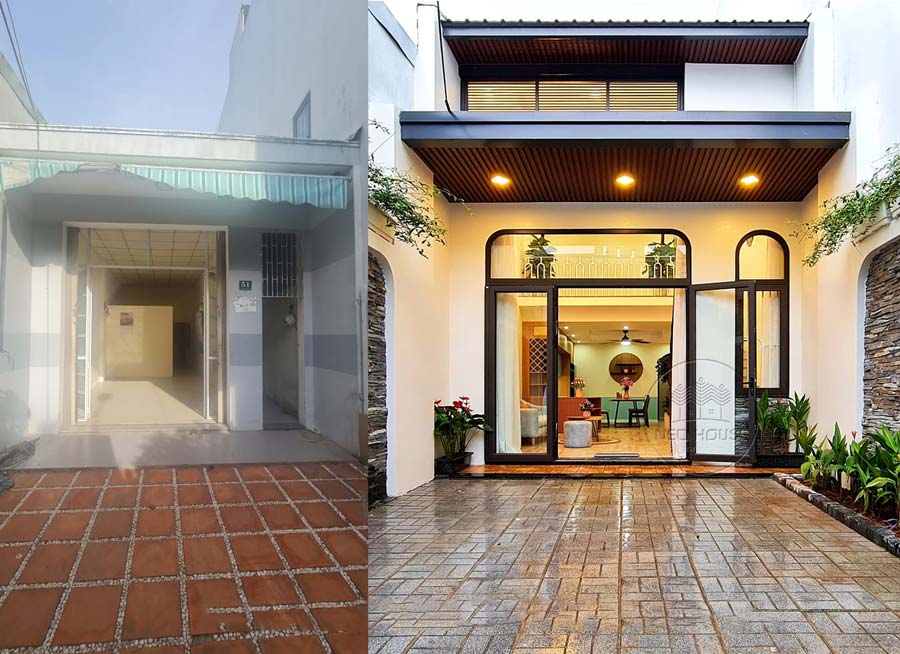 Cải Tạo Nhà Cũ Thành Không Gian Sống Xanh Mát: Giải Pháp Từ Dom Architect Studio