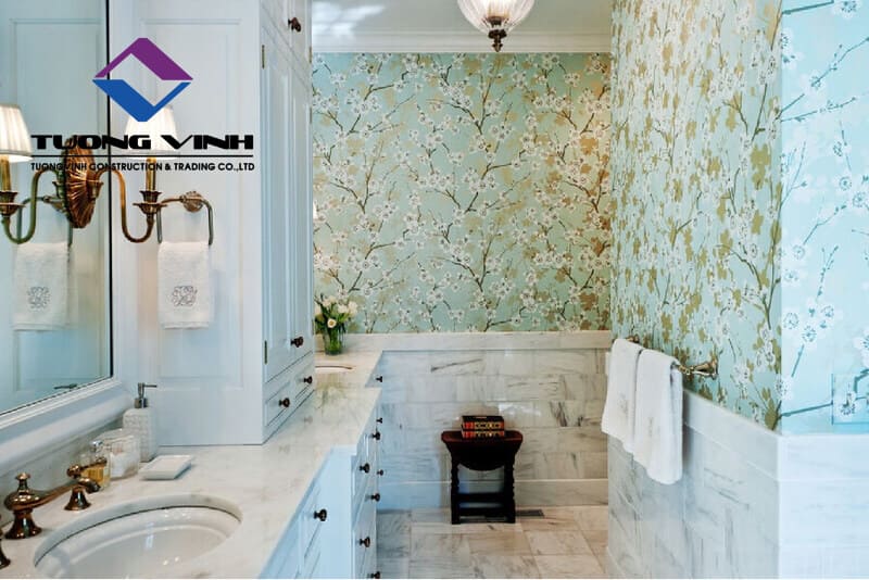 Biến Hóa Phòng Tắm Siêu Tốc Với Giấy Dán Tường: Hướng Dẫn Chi Tiết Từ A-Z