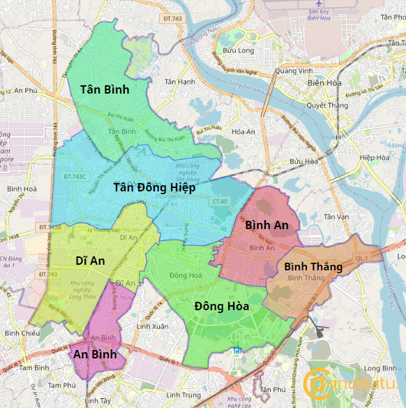 Dĩ An, Bình Dương: Tiềm năng và cơ hội đầu tư bất động sản 2024