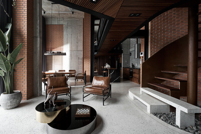 Penthouse Hưng Yên 180m2: Phong cách công nghiệp độc đáo