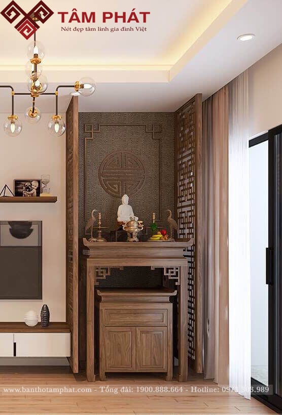 Hướng dẫn đặt bàn thờ chung cư hợp phong thủy, hút tài lộc