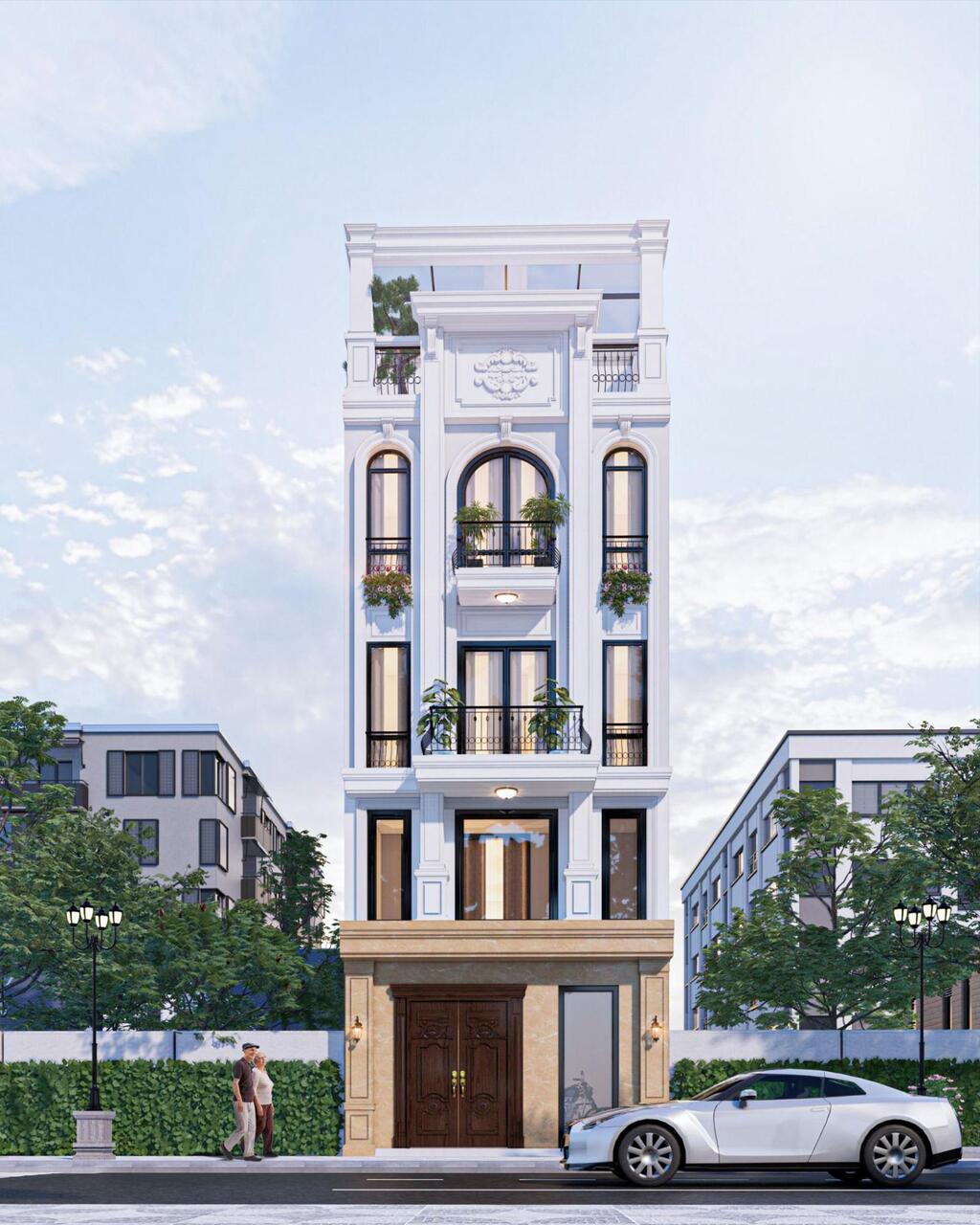 Khám Phá Ngôi Nhà Phố Tân Cổ Điển Đẹp Như Mơ Của Gia Đình Anh Hoàng