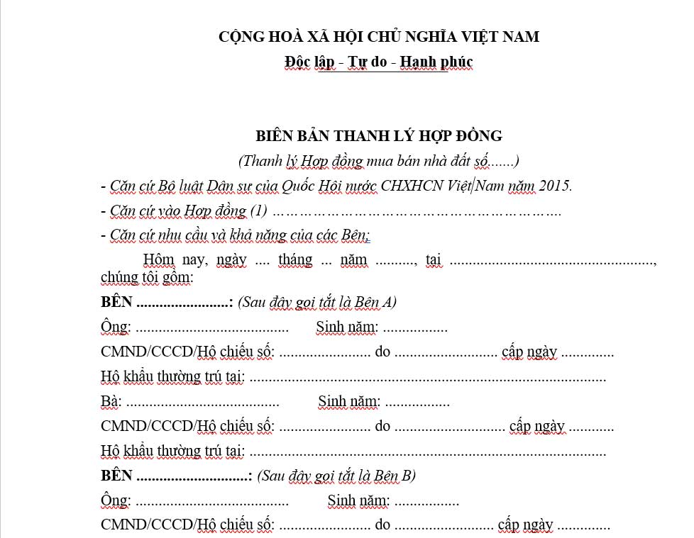 Cẩn trọng khi chủ đầu tư yêu cầu thanh lý hợp đồng mua bán căn hộ sớm: Lời khuyên từ luật sư