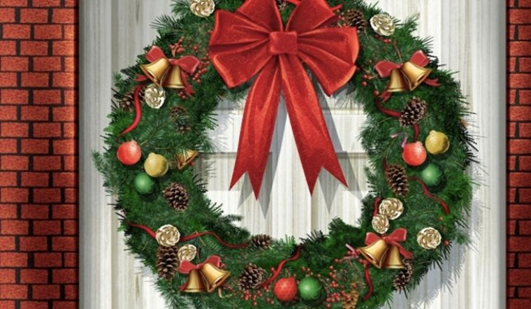 10 Ý Tưởng Trang Trí Cửa Nhà Đón Noel Độc Đáo và Sáng Tạo