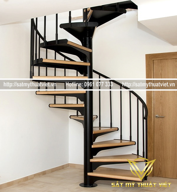 13 Mẫu Cầu Thang Xoắn Ốc Độc Đáo Tiết Kiệm Diện Tích