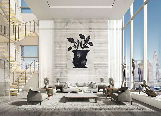 Penthouse 98 triệu USD tại New York: Biểu tượng của sự xa hoa và đẳng cấp