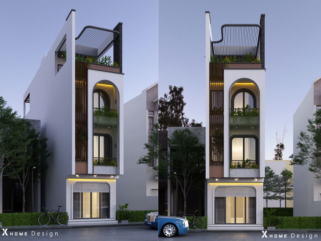 Nhà ống 3 tầng ở Thủ Đức: Giải pháp sống xanh cho gia đình 3 thế hệ