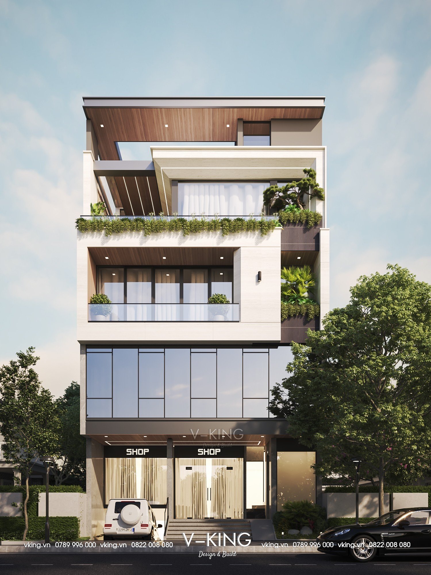 Nhà ở kết hợp văn phòng tại Cần Giờ: Giải pháp sống xanh giữa đô thị ồn ào