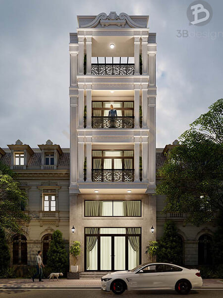 Nhà 4 Tầng 43m2 Tân Bình: Kiến Trúc Độc Đáo, Thông Thoáng và Tiết Kiệm