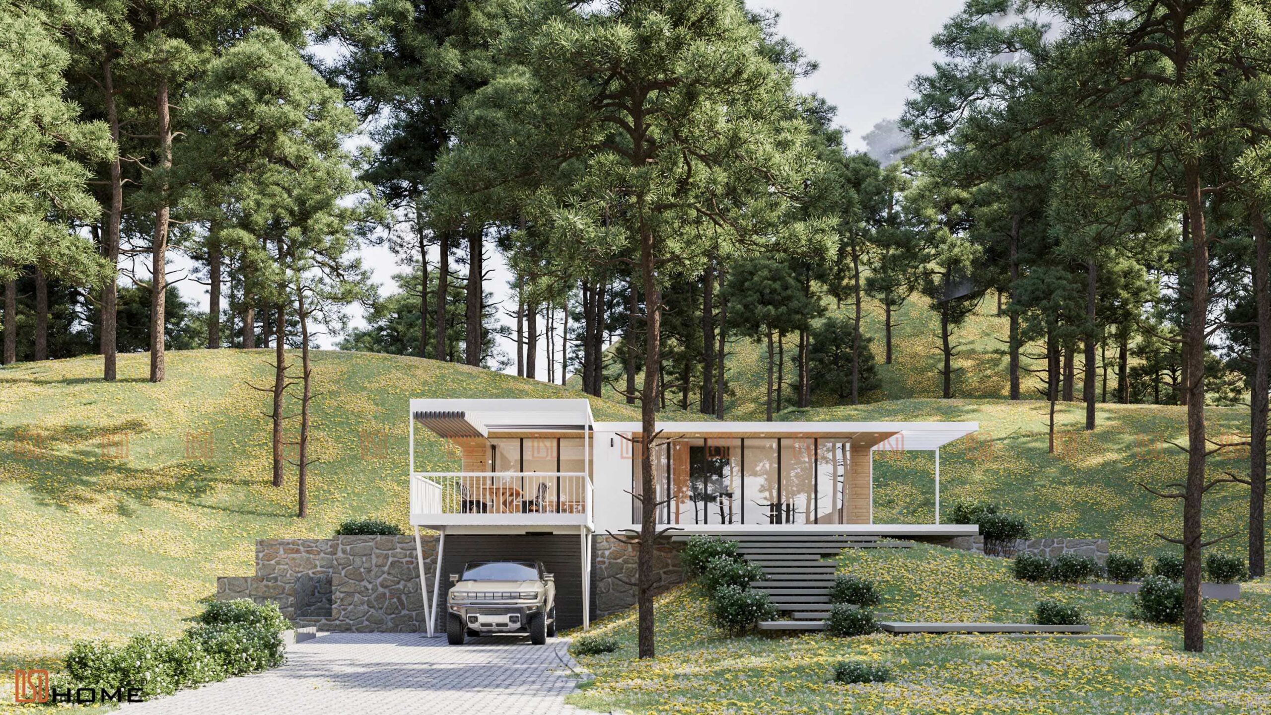 Ngôi nhà cấp 4 độc đáo tại Hiroshima: Sự kết hợp giữa kiến trúc và thiên nhiên