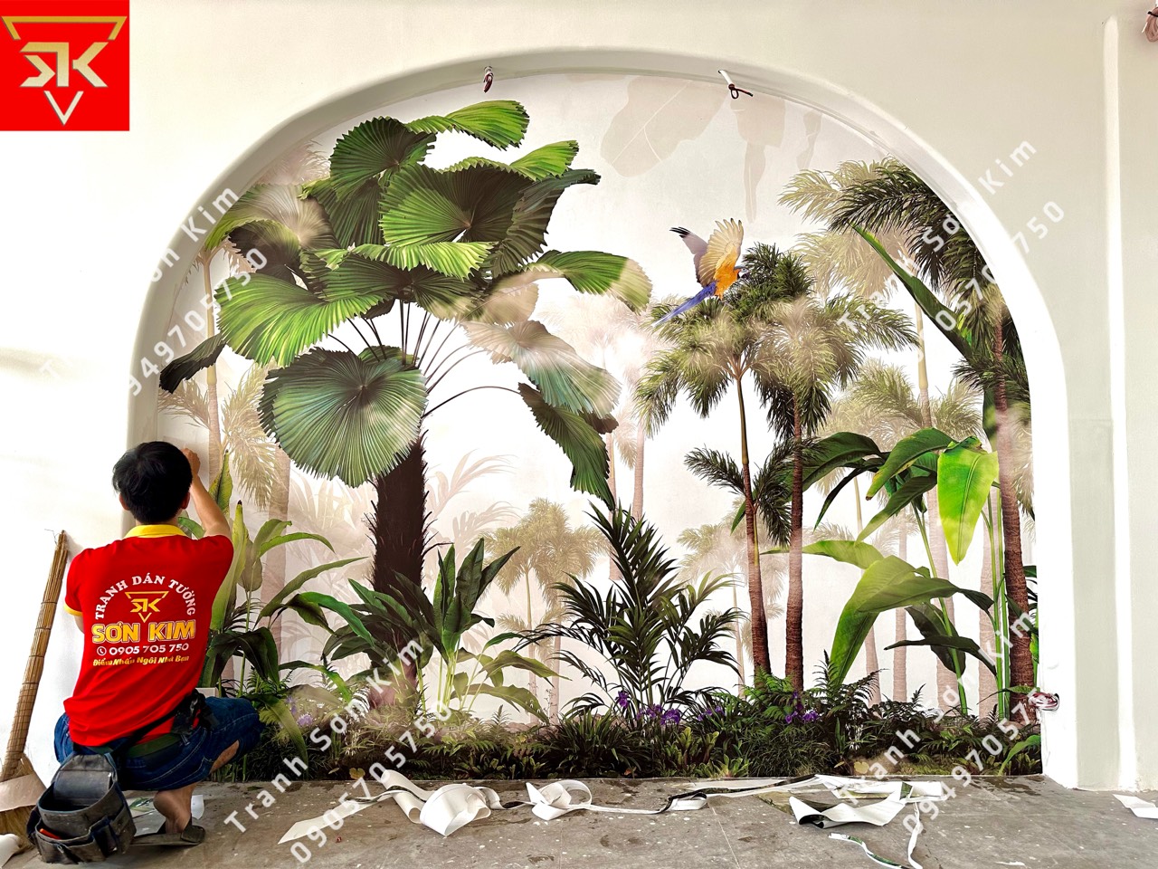 Giấy Dán Tường In Hình Thực Vật: Xu Hướng Thiết Kế Lãng Mạn Cho Ngôi Nhà Hiện Đại