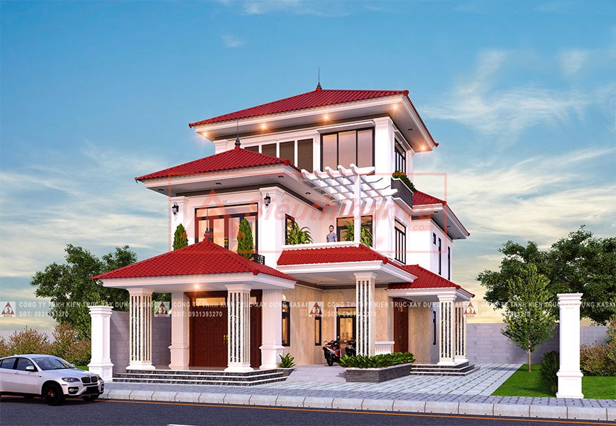 Ngôi nhà 3 tầng độc đáo ở Phước Kiển, Nhà Bè: Sự kết hợp giữa truyền thống và hiện đại