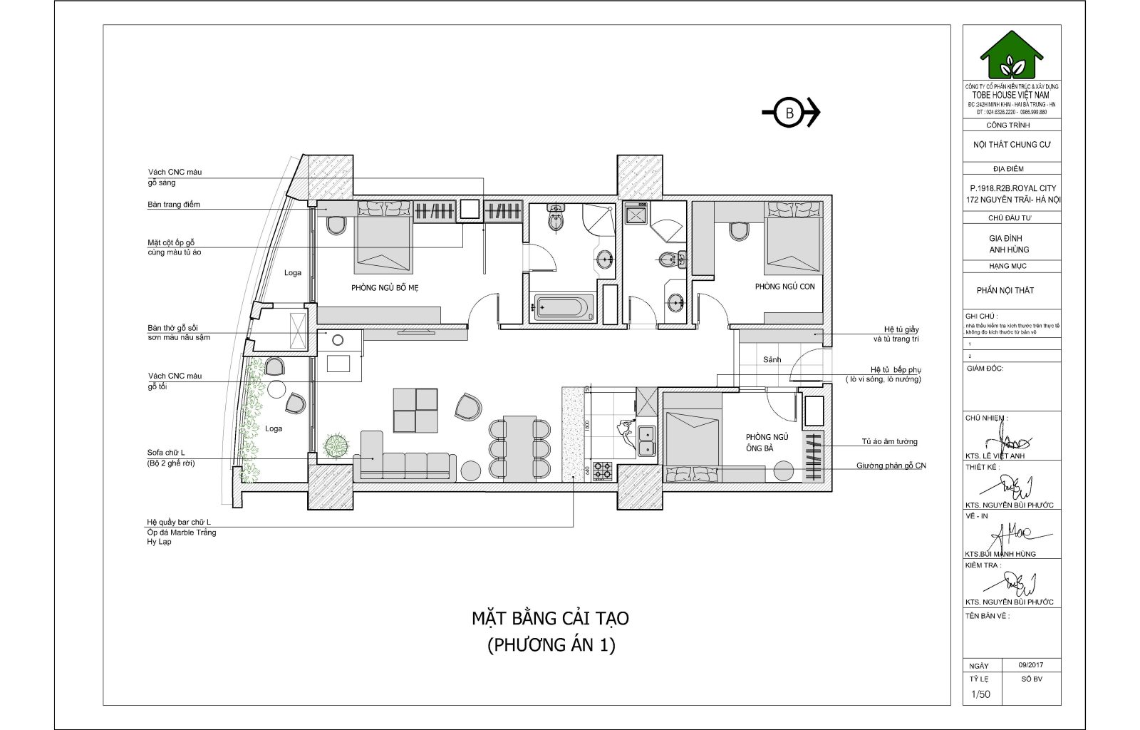 Cải Tạo Căn Hộ 126m2: Giải Pháp Tối Ưu Từ Handyman Decor