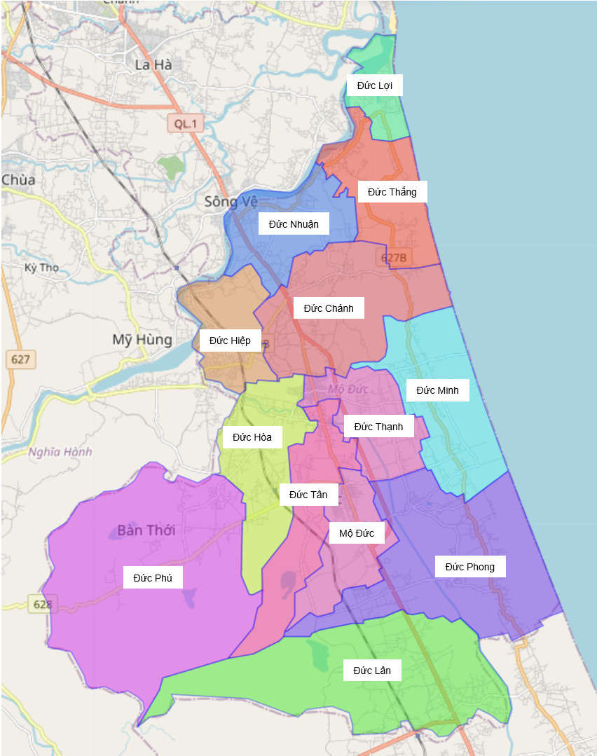 Phân tích quy hoạch Mộ Đức, Quảng Ngãi đến 2040: Cơ hội BĐS?