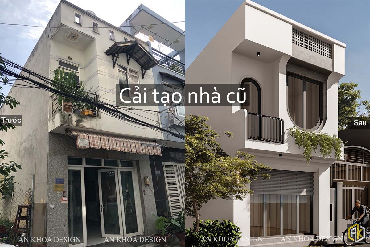 Biến Hóa Nhà 3 Tầng Cũ Kỹ Thành Không Gian Sống Đáng Mơ Ước Tại Bình Tân