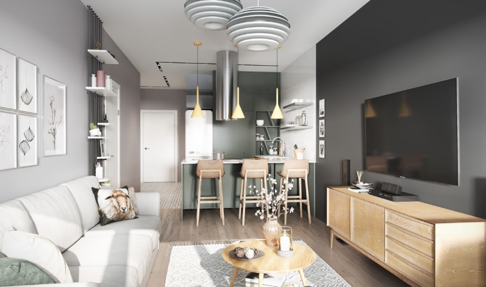 Thiết Kế Nội Thất Căn Hộ Cho Phụ Nữ Độc Thân: Hiện Đại, Cá Tính và Đầy Màu Sắc