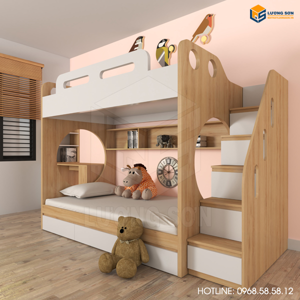 Tuyển chọn các mẫu thiết kế phòng ngủ trẻ em đẹp & tiện nghi