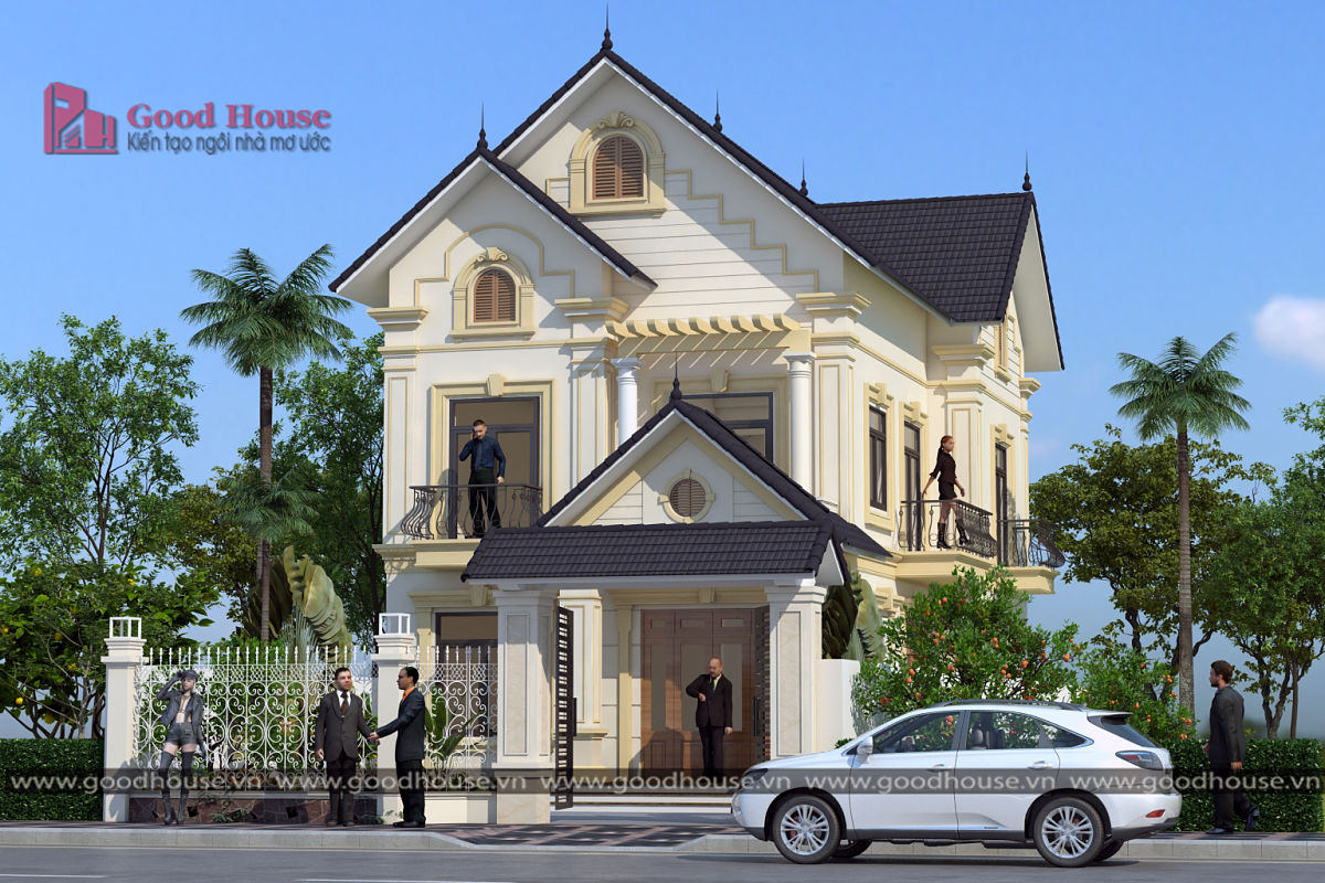 Ngôi nhà 3 tầng 72m2 tại Hải Dương: Kiến trúc thô mộc và không gian xanh