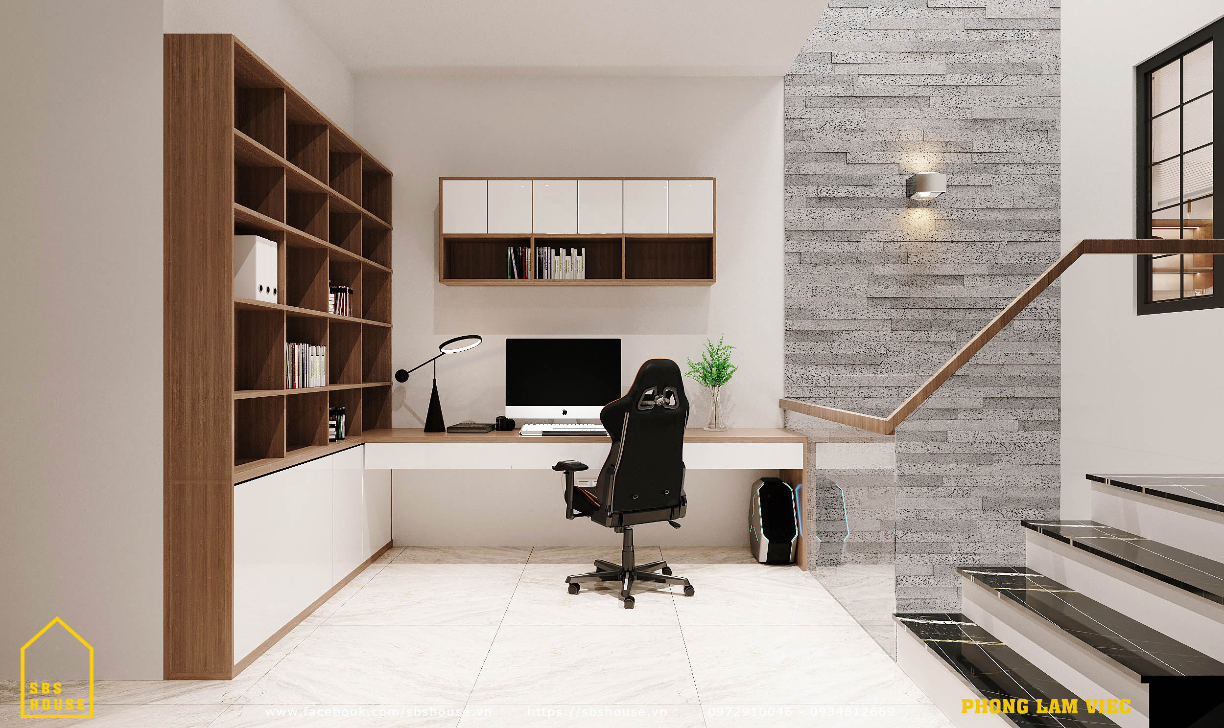 Thiết Kế Nhà Ở Kết Hợp Văn Phòng: Bí Quyết Tối Ưu Không Gian