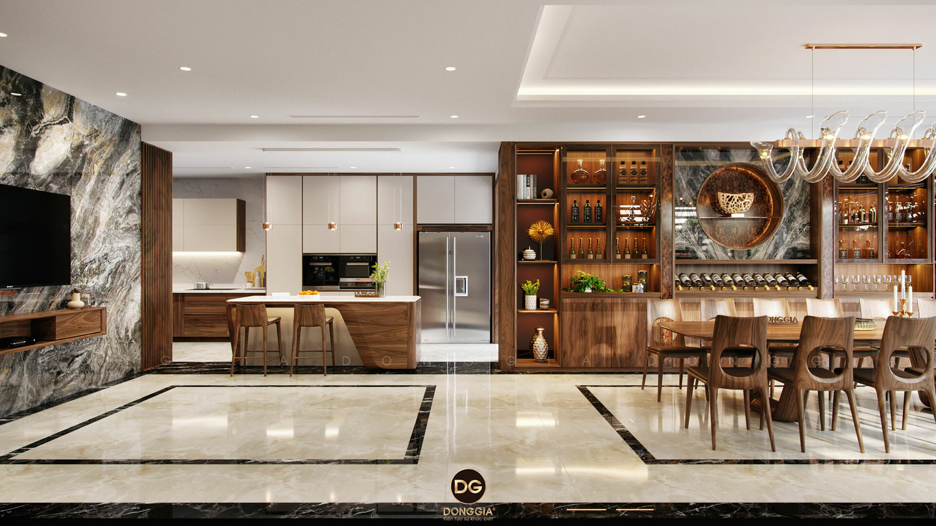 Tuyển chọn các mẫu thiết kế phòng ăn đẹp và hiện đại