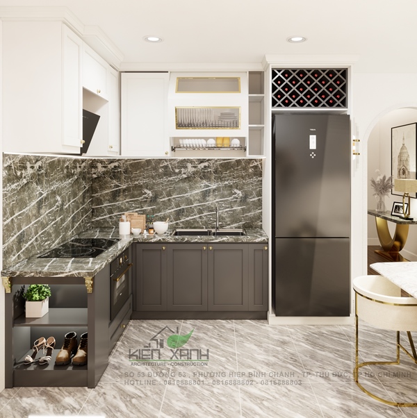 15+ Mẫu Thiết Kế Phòng Bếp Nhỏ Đẹp & Tiện Nghi 2024