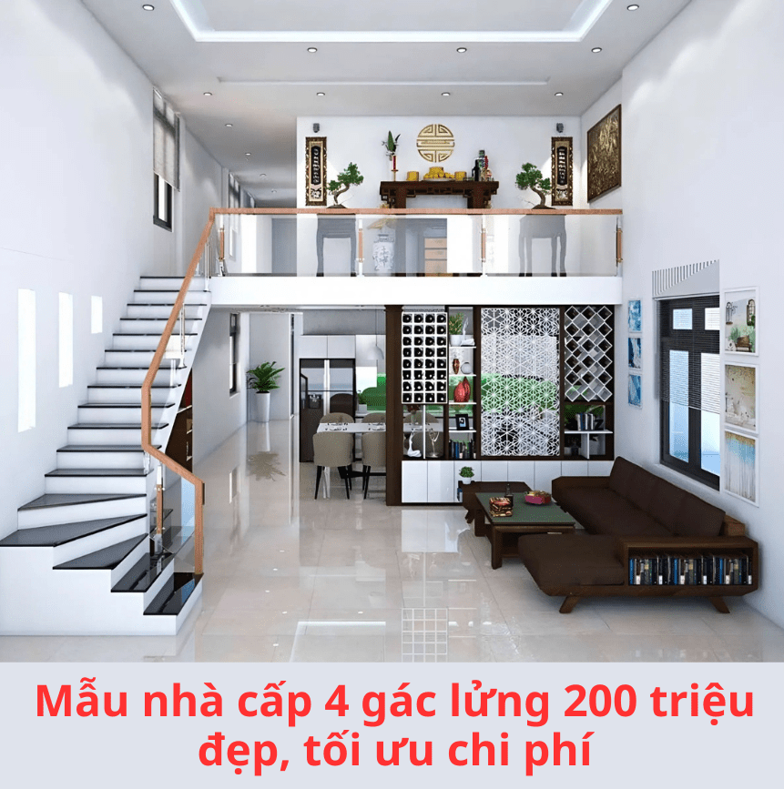 Tuyển chọn các mẫu thiết kế nhà gác lửng đẹp, tiện nghi và tối ưu không gian