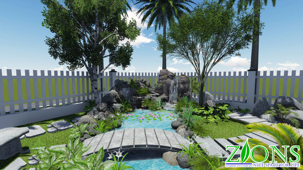 Thiết Kế Hồ Nước Sân Vườn: Bí Quyết Phong Thủy và Hướng Dẫn Chi Tiết