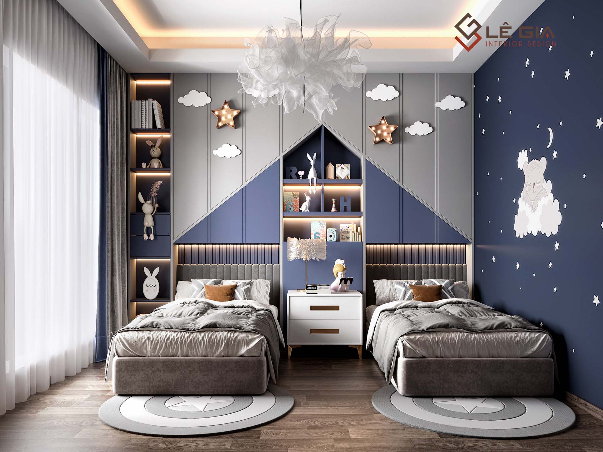 Tuyển Chọn Các Mẫu Thiết Kế Phòng Ngủ Trẻ Em Đẹp, Sáng Tạo 2024