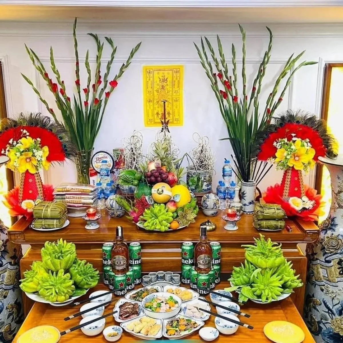 Hướng Dẫn Dọn Dẹp và Trang Hoàng Bàn Thờ Sau Cúng Ông Công, Ông Táo