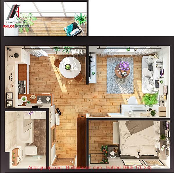 Thiết Kế Căn Hộ 35m2: Tối Ưu Không Gian Sống Cho Người Trẻ